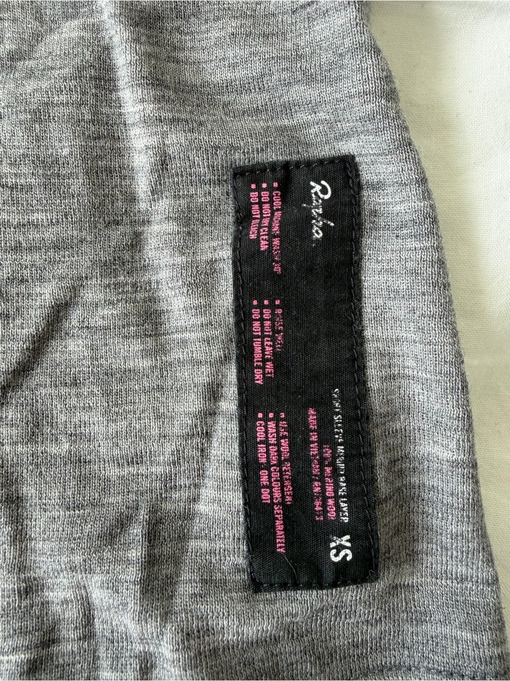 Rapha Women's Short Sleeve Tee Gray - Picture 3 of 7